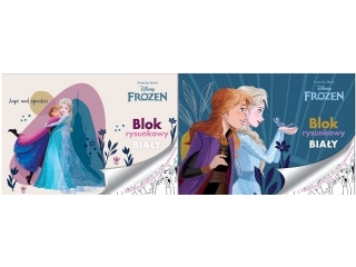 Blok rysunkowy A4 20k. BENIAMIN Frozen