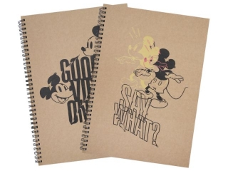 KO�OZESZYT A4/80k. Kratka / MICKEY MOUSE KRAFT LINER