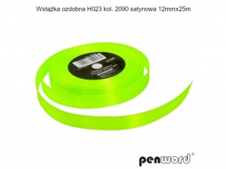 WST��KA OZDOBNA H023 KOL. 2090 SATYNOWA 12mmx25m