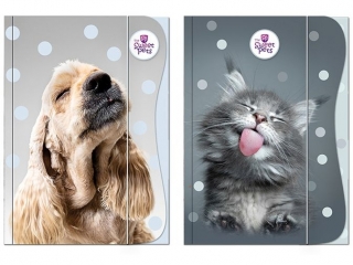 TECZKA Z GUMK� A4 / THE SWEET PETS