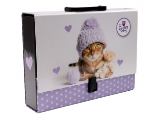 TECZKA Z R�CZK� - WALIZECZKA / THE SWEET PETS - KOT