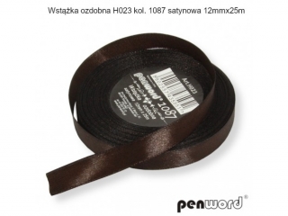 WST��KA OZDOBNA H023 KOL. 1087 SATYNOWA 12mmx25m