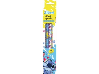 O��WEK Z GUMK� 4szt. w kartoniku / STITCH