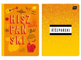 Zeszyt A5 60k. INTERDRUK 70g Hiszpa�ski, kratka