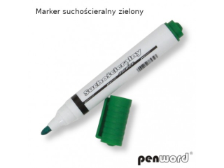 MARKER SUCHO�CIERALNY ZIELONY [opakowanie=12szt] (SZPSH)