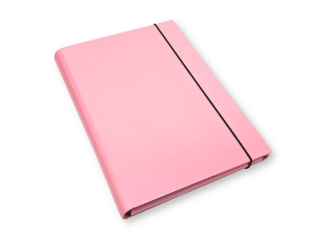 TECZKA A4 SKRZYD�OWA 3,5cm PASTELOWY RӯOWY A4-3,5 PPK