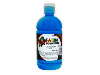 FARBA PLAKATOWA 500ML FP-07 NIEBIESKA (SZPSH)