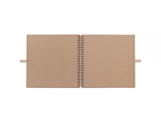 ALBUM DO ZDOBIENIA 30, 5 CM X 30, 5 CM - KRAFT (40 KARTEK) NZWR-DLP