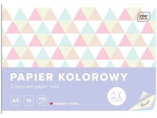 Papier kolorowy A5 10k. INTERDRUK Pastel