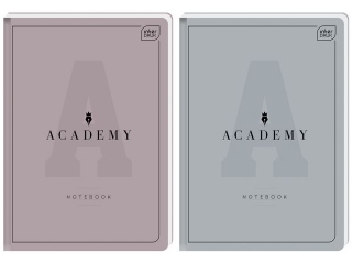 Brulion A4 96k. INTERDRUK Academy 90g, linia