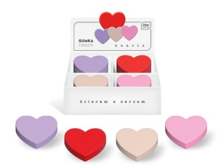 Gumka do �cierania INTERDRUK Hearts
