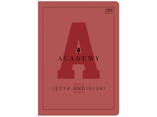 Zeszyt A5 60k. INTERDRUK Academy 90g - Angielski, kratka