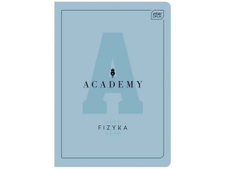 Zeszyt A5 60k. INTERDRUK Academy 90g - Fizyka, kratka