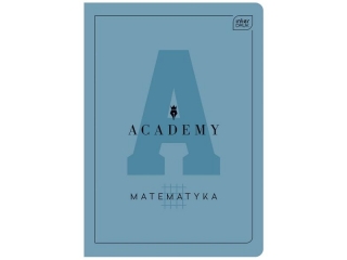 Zeszyt A5 60k. INTERDRUK Academy 90g - Matematyka, kratka