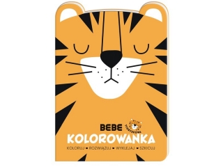 Kolorowanka kreat A4 16 90g BB Fr TYGRYS