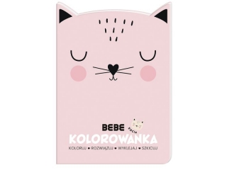 Koloro.kreat A4 16 90g BEBE Frien KOT [opakowanie=10szt]