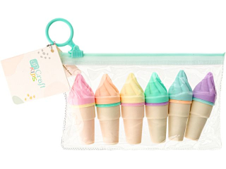 ZAKRE�LACZE MINI PASTEL, 6 SZT. - ICE CREAM [opakowanie=6szt]
