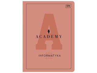 Zeszyt tematyczny A5 60# 90g Informatyka Academy Hybrid 10/80 [opakowanie=10szt]