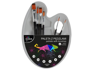PALETA Z P�DZLAMI 7 ELEMENT�W KIDEA