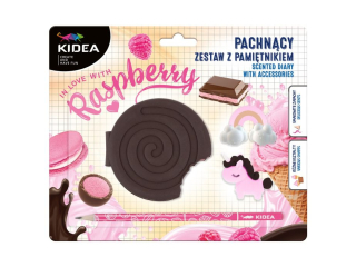 PAMI�TNIK Z AKCESORIAMI MALINOWY KREM KIDEA