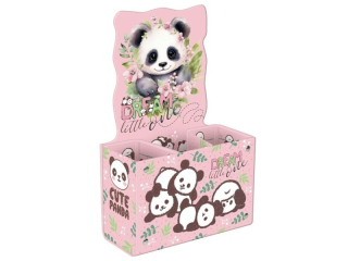 POJEMNIK NA PRZYBORY SZKOLNE PANDA 10