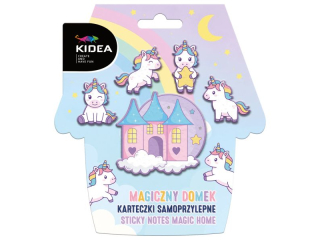KARTECZKI SAMOPRZYLEPNE MAGICZNY DOMEK KIDEA