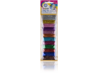 Brokat sypki - Zestaw do dekoracji ASTRA "L�ni�cy Bal" mix 12 kol. x 2g