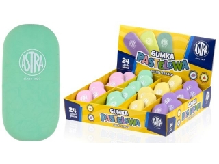 Gumka ASTRA pastelowa