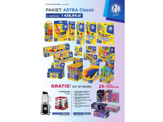 Pakiet P1 0726 ASTRA Classic o warto�ci 1438, 94 + GRATIS: towar lub blender
