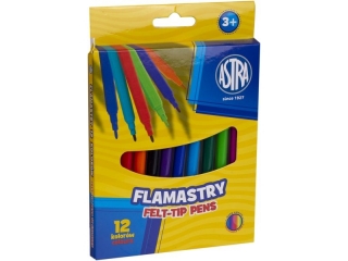 Flamastry ASTRA CX - 12 kolor�w
