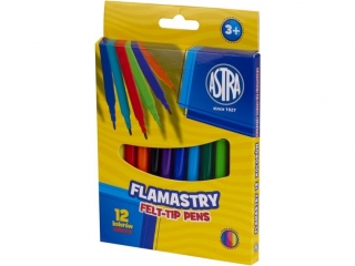 Flamastry ASTRA CX - 12 kolor�w