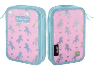Pi�rnik podw�jny bez wyposa�enia HEAD HOLO EFFECT UNICORNS HEART, AC2 [opakowanie=12szt]