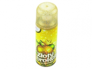 Brokat w sprayu pojemno��: 250 ml kolor: z�oty
