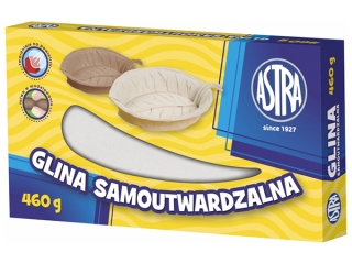 Glina samoutwardzalna ASTRA 460g - bia�a
