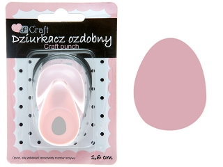 DZIURKACZ OZDOBNY 1.6CM JAJKO WLK-DLP
