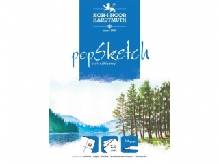 Blok szkicowy A3 20k. KOH-I-NOOR Pop sketch 110g