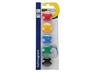 Magnesy tablicowe OFFICE POINT 30mm 5szt. na blistrze SUPER HURT