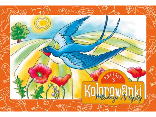 Kolorowanka B5 M�odego Artysty - Galeria 3 GAL-101 "Ptaki"