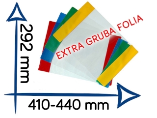 OR-22 Ok�adka EXTRA gruba folia 292 x 410-440 mm