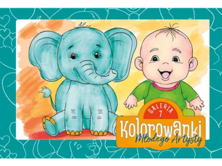 Kolorowanka B5 M�odego Artysty - Galeria 7 GAL-105 "Bobasy i Zwierzaki"