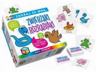 Gra MULTIGRA Pami�� - Zwierzaki rozrabiaki