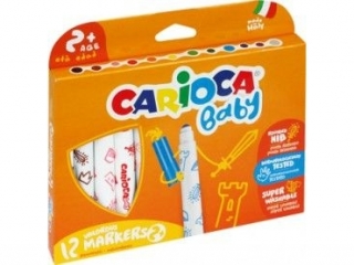 Pisaki CARIOCA Super Baby 12 kolor�w