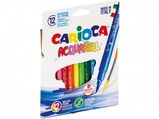 Pisaki CARIOCA Aquarel 12 kolor�w