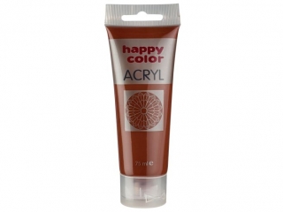 Farba akrylowa 75 ml, br�zowy, Happy Color