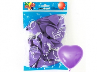 BALONY SERCA FIOLETOWE - a10