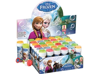 Ba�ki Mydlane dla Dzieci 60 ml – Disney Frozen: Kraina Lodu, Zabawka z Labiryntem