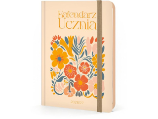 Kalendarz 2026/2027 Ucznia Photo Mat A6 Tygodniowy R�owy