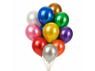 Balony PENWORD 10" 100szt. mix kolor�w metalik