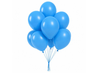 Balony PENWORD 10" 100szt. standard - b��kitne