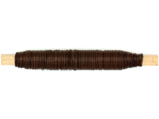Drut florystyczny DA-0041 br�zowy 0,7mm 100g